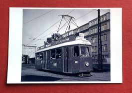 Basel - Tram BVB -  Extrawagen No 601  - Depot - 1962