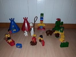 Lego Duplo Indianerdorf 2436 Klassiker