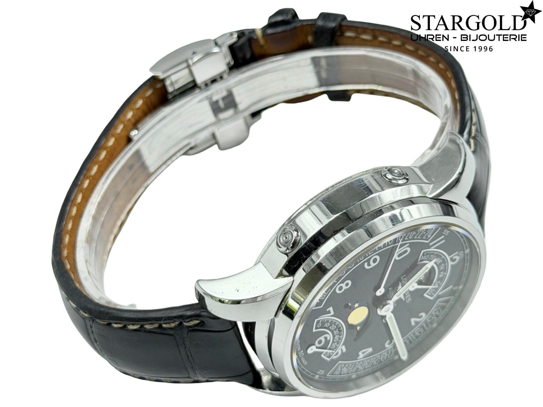 Longines Orologi: Longines Saint-Imier Retrograde Moonphase - L2.764.4.53.6 – Usato da Zürich venduto da Stargold-Uhren 5