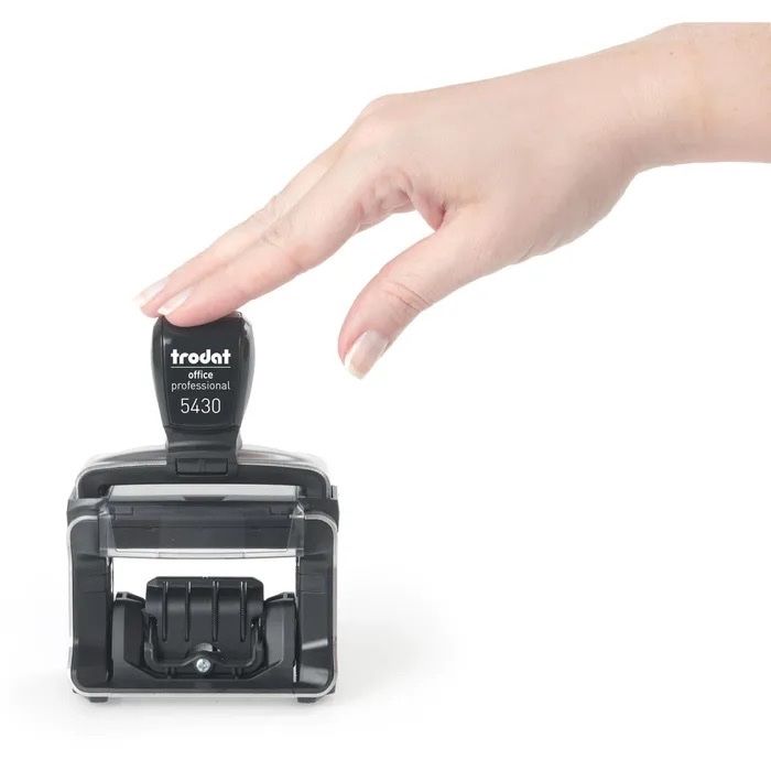 Timbri: Trodat Professional 5430/L Datumstempel Lagertexte – Nuovo e nell'imballaggio originale da Bülach venduto da StoreInShop.com 4
