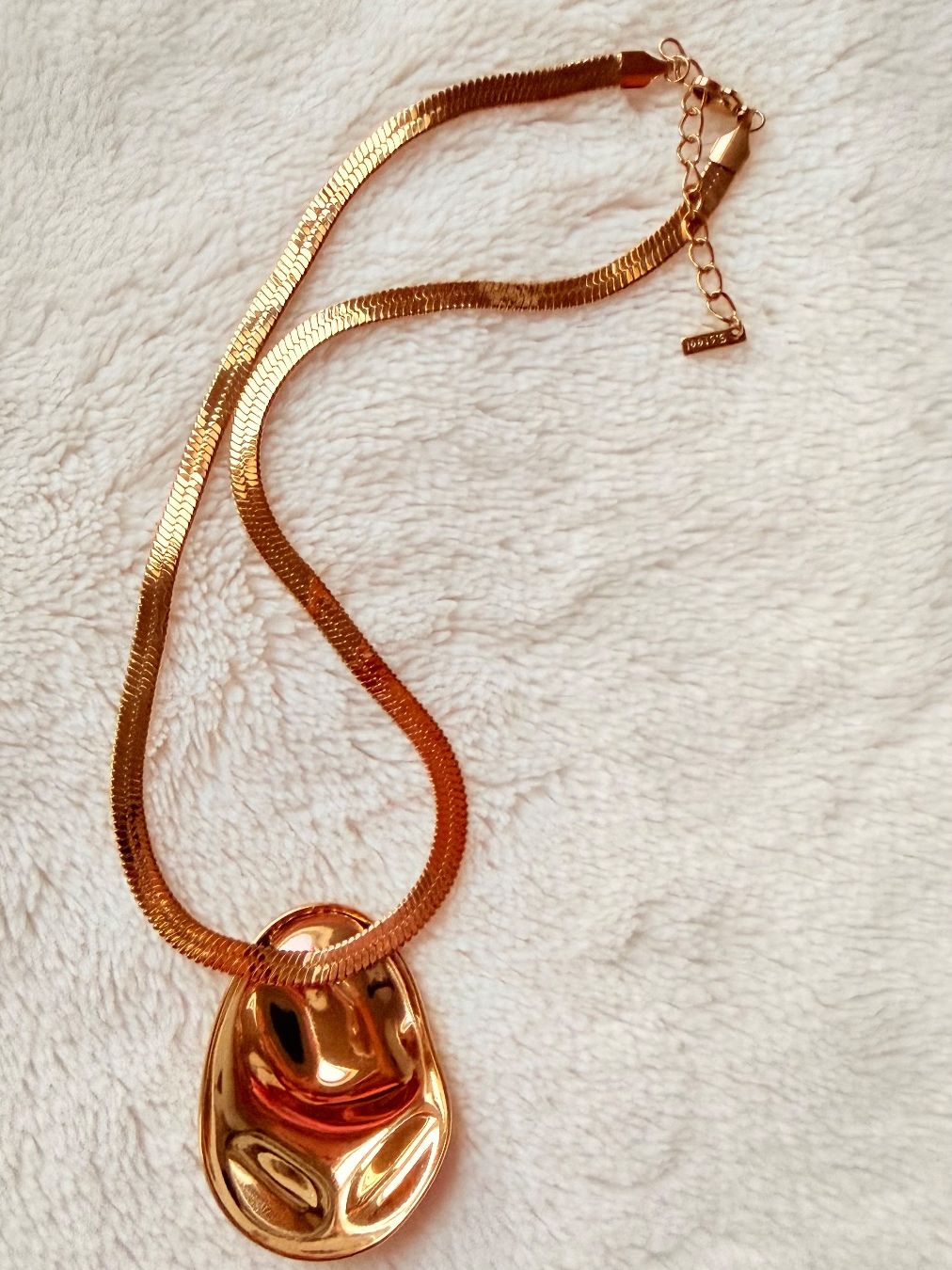 Catenine: Schlangenkette mit Anhänger – Nuovo e nell'imballaggio originale da Würenlos venduto da Abracadabra26 4