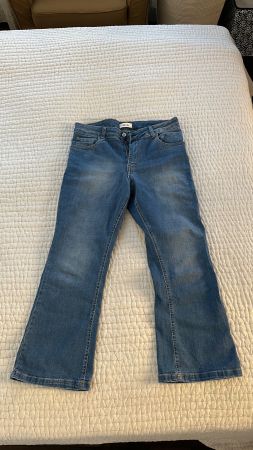 DIXIE Jeans, M, kurz und unten ausstehend