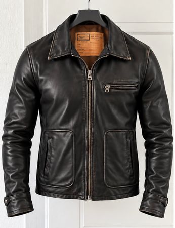 Herren Lederjacke Stewart