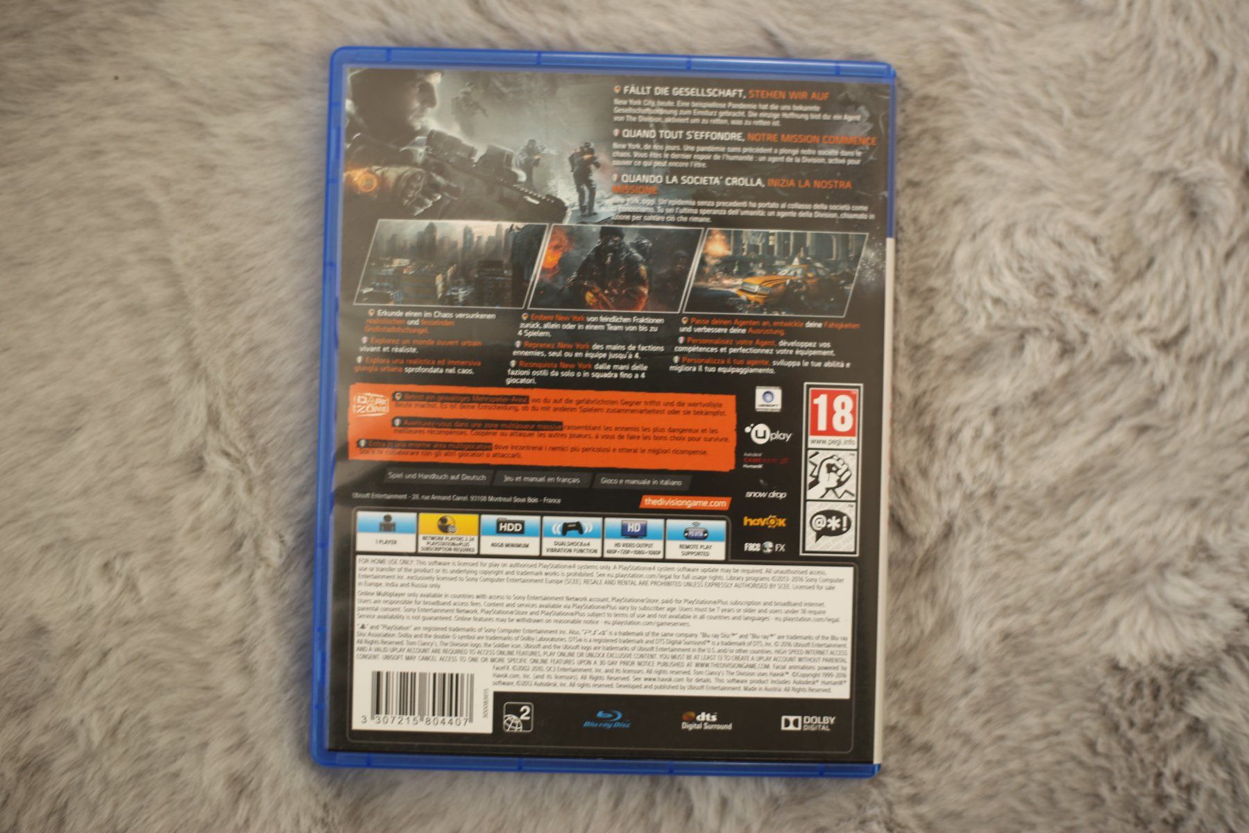 Giochi: PS4 Spiel: "Tom Clancy's The Division" – Usato da Ruswil venduto da deb_w5rv 2