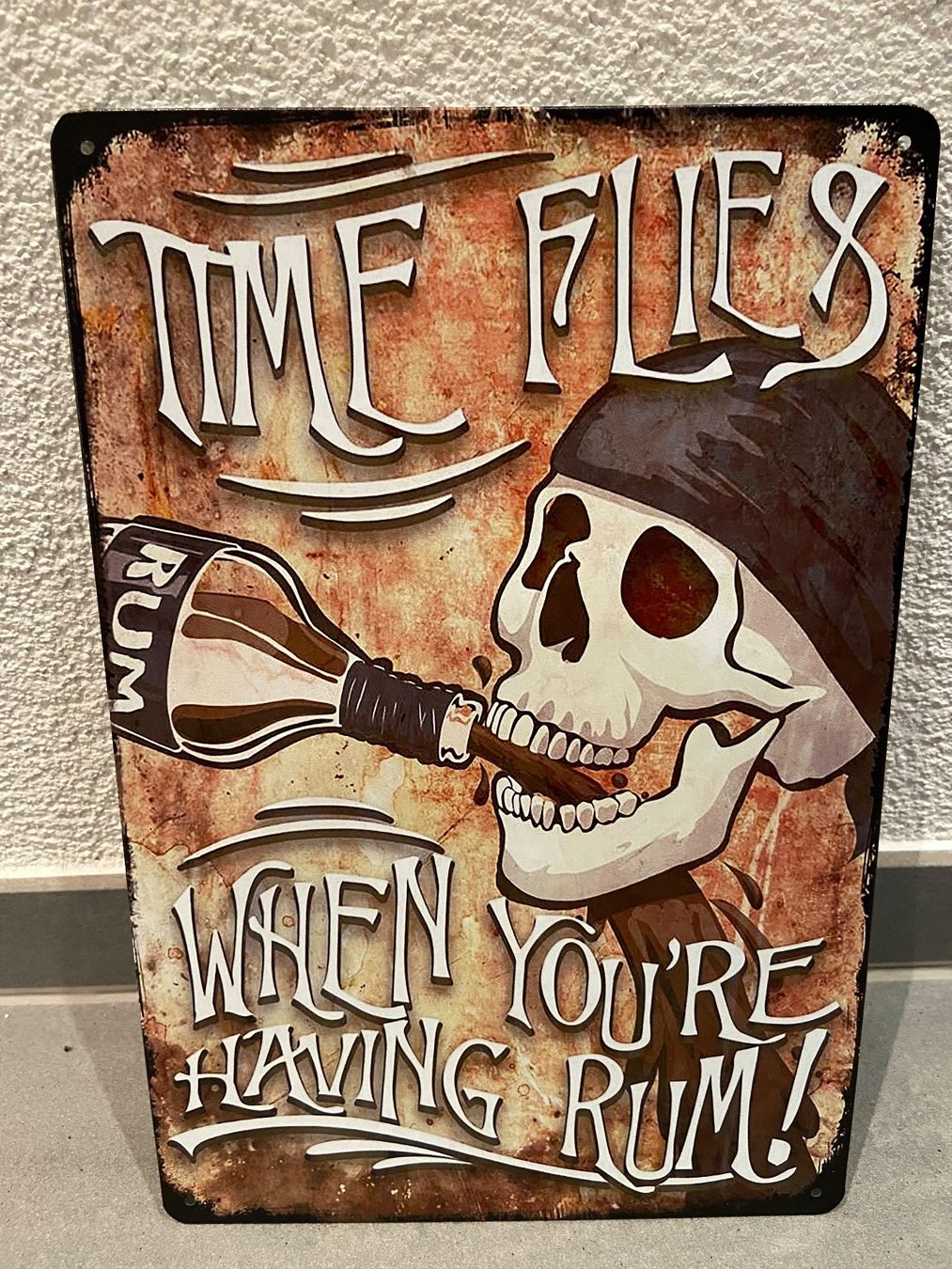 Schilder: RUM Time Flie & When You Re Having Rum !!!!  NEU – Neu und originalverpackt aus Seon von Aaargauer01 3