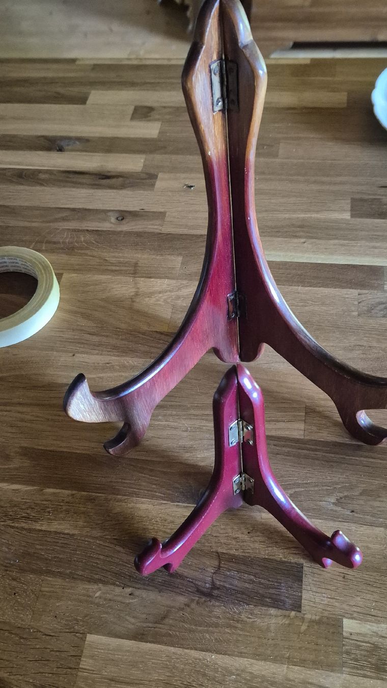 Sonstige Dekorationen & Accessoires: 2 supports pour assiette  – Gebraucht aus Mervelier von marbre75