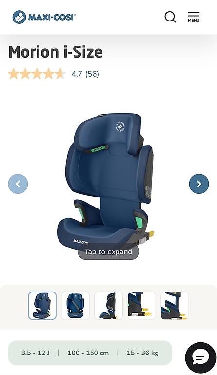 Maxi-Cosi Seggiolini per auto: Maxi Cosi Autositz 15-36kg – Usato da Forch venduto da czernyma 1