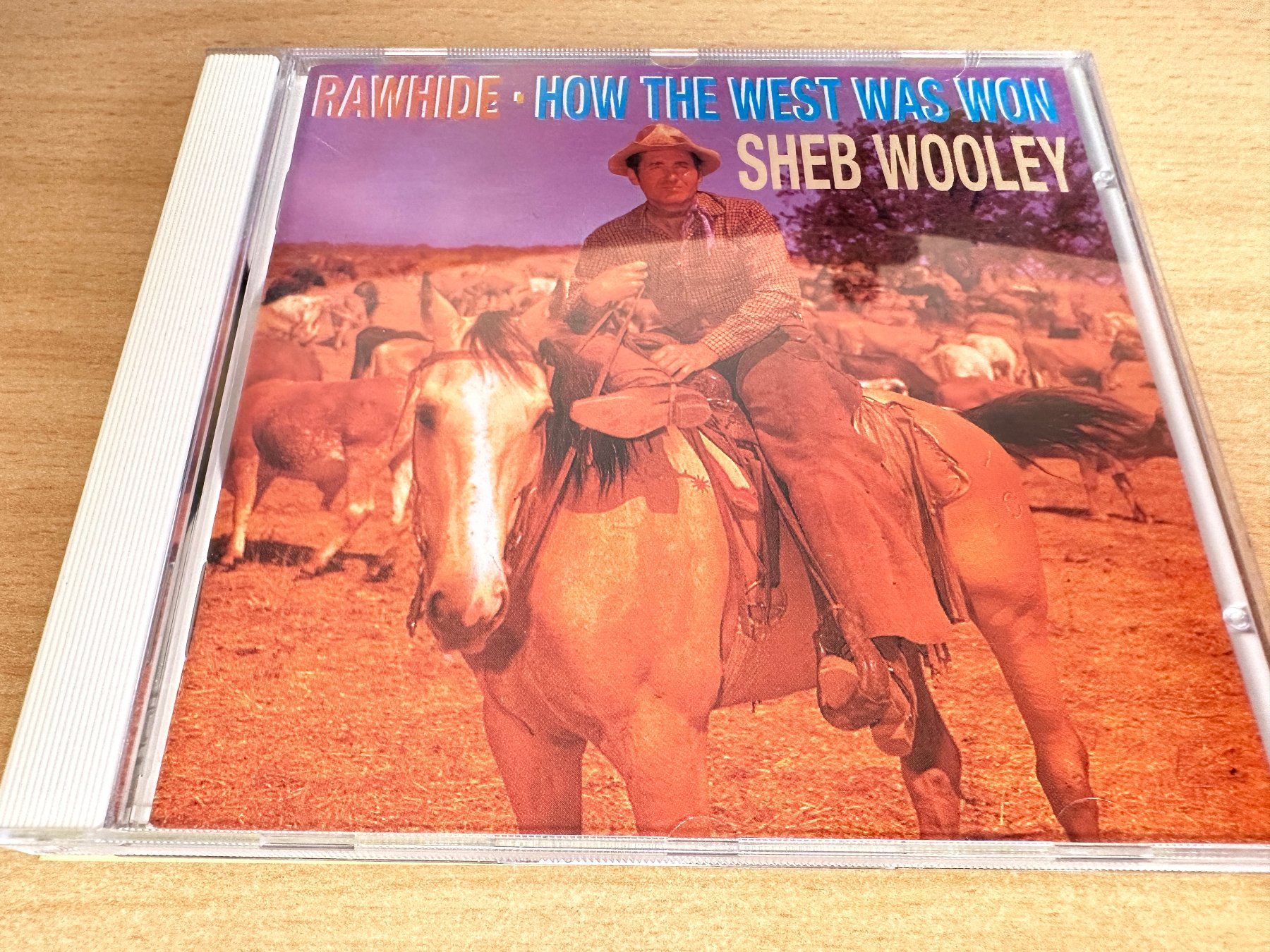 CD: Sheb Wooley – Rawhide / How The West Was Won – Usato da Rikon im Tösstal venduto da Alpenmutz