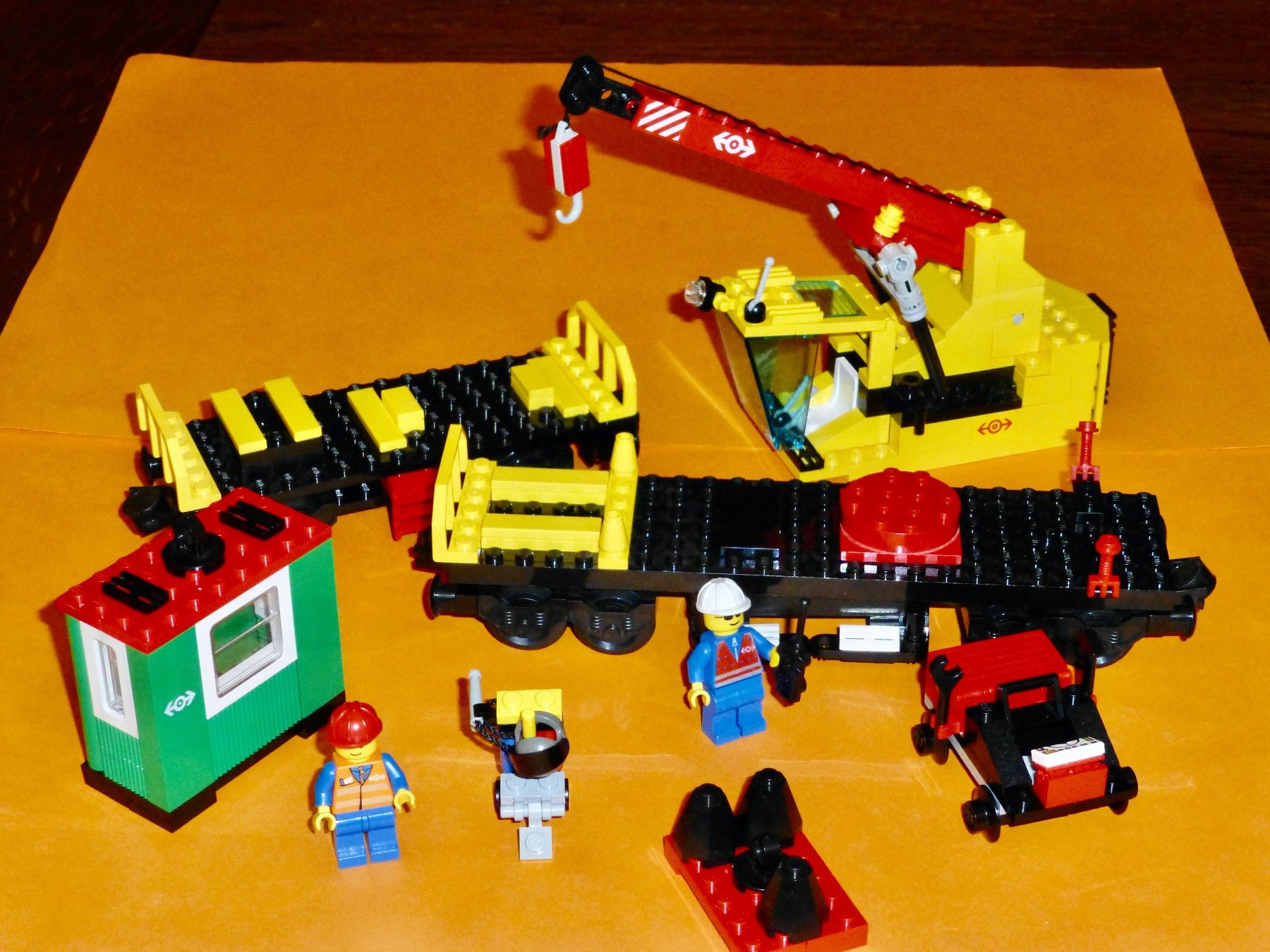 Lego Giocattoli: Lego Eisenbahn/ 4552 Kranwaggon – Usato da Langnau am Albis venduto da Maugli 4