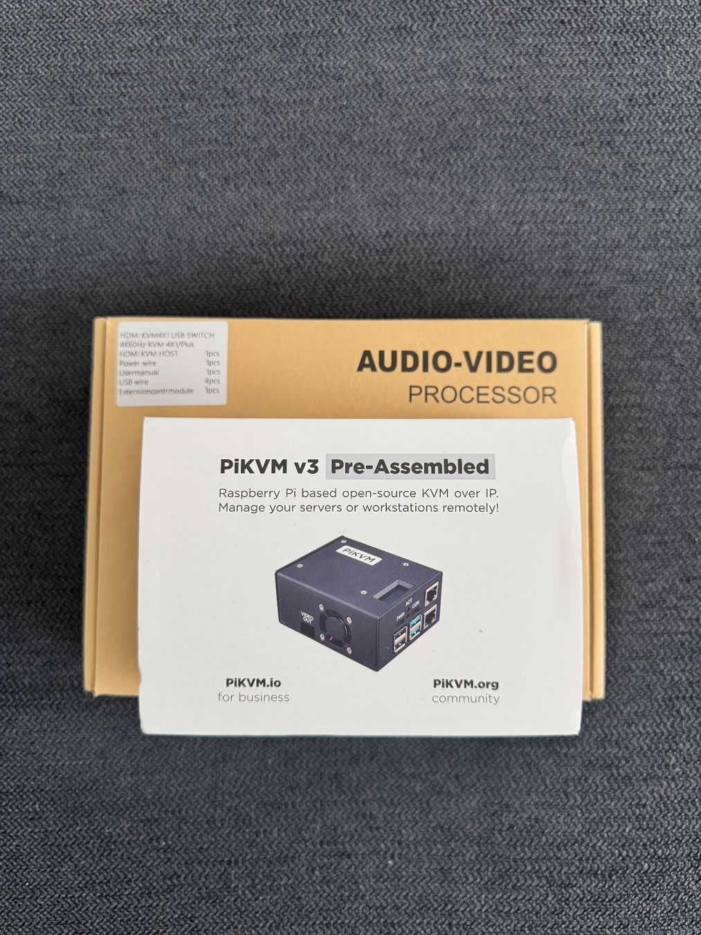 Hub & Switch: PiKVM V3 Pre-Assembled with Raspberry Pi 4 2GB – Usato da Glattpark(Opfikon) venduto da mes_c2b6