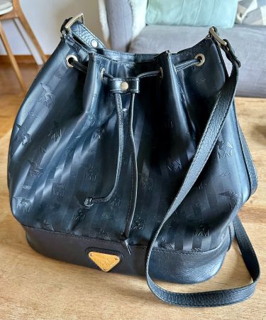 Maison Mollerus Beuteltasche – Schwarz