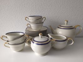 HERTEL JACOB US ZONE Service à thé en porcelaine (1945-1949)