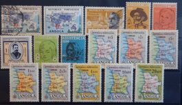 Angola Portugal Kolonie Lot mit alten Werten II