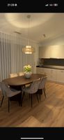 Westwing Esstisch Oval braun (Eiche)