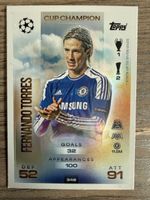 Fernando Torres Topps Karte - Cup Champion - Rarität!