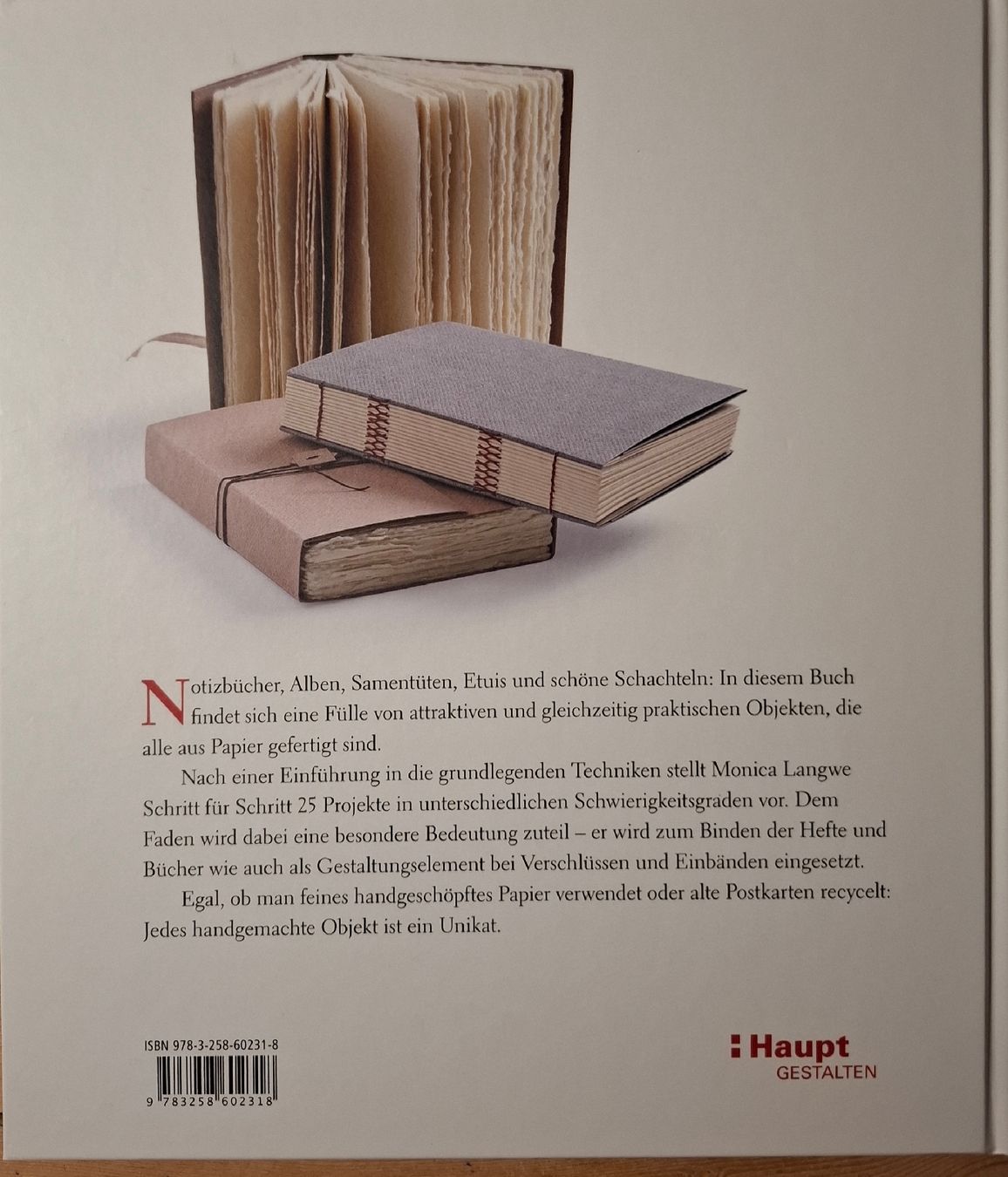 Bücher: Bücher Binden Theorie und anschauliche Projekte  – Gebraucht aus Bern von vetrapapart 1