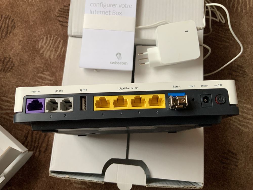 Swisscom Router Internet Box Standart Glasfaser | Kaufen auf Ricardo