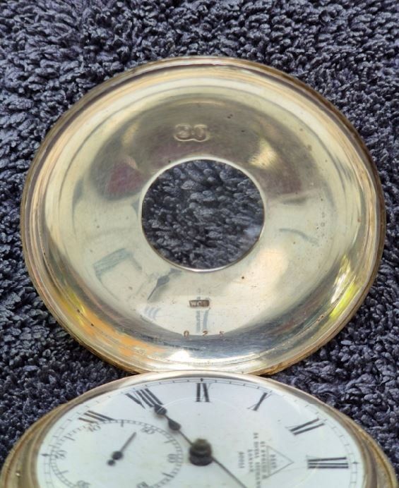 Altri accessori per orologi: Taschenuhr antik, mit Kette – Usato da Binningen venduto da Masc61 3