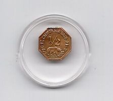(2251) USA, ½ Dollar 1852, California, Gold