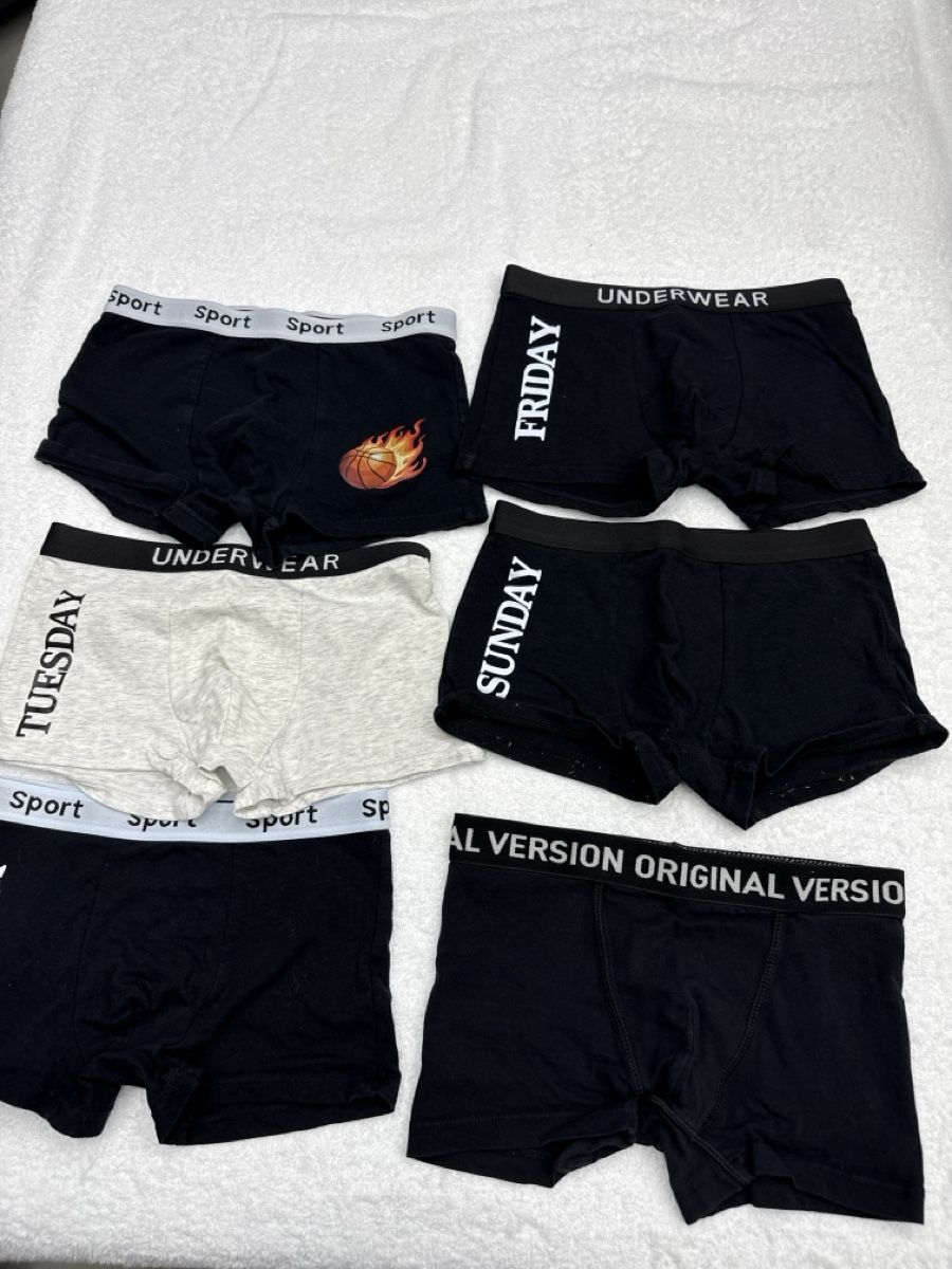 Biancheria intima: Boxer enfant , lot de 6, taille 128. – Usato da Chenens venduto da anasantos90