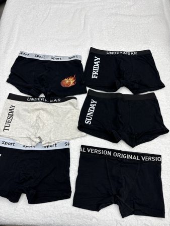 Boxer enfant , lot de 6, taille 128.