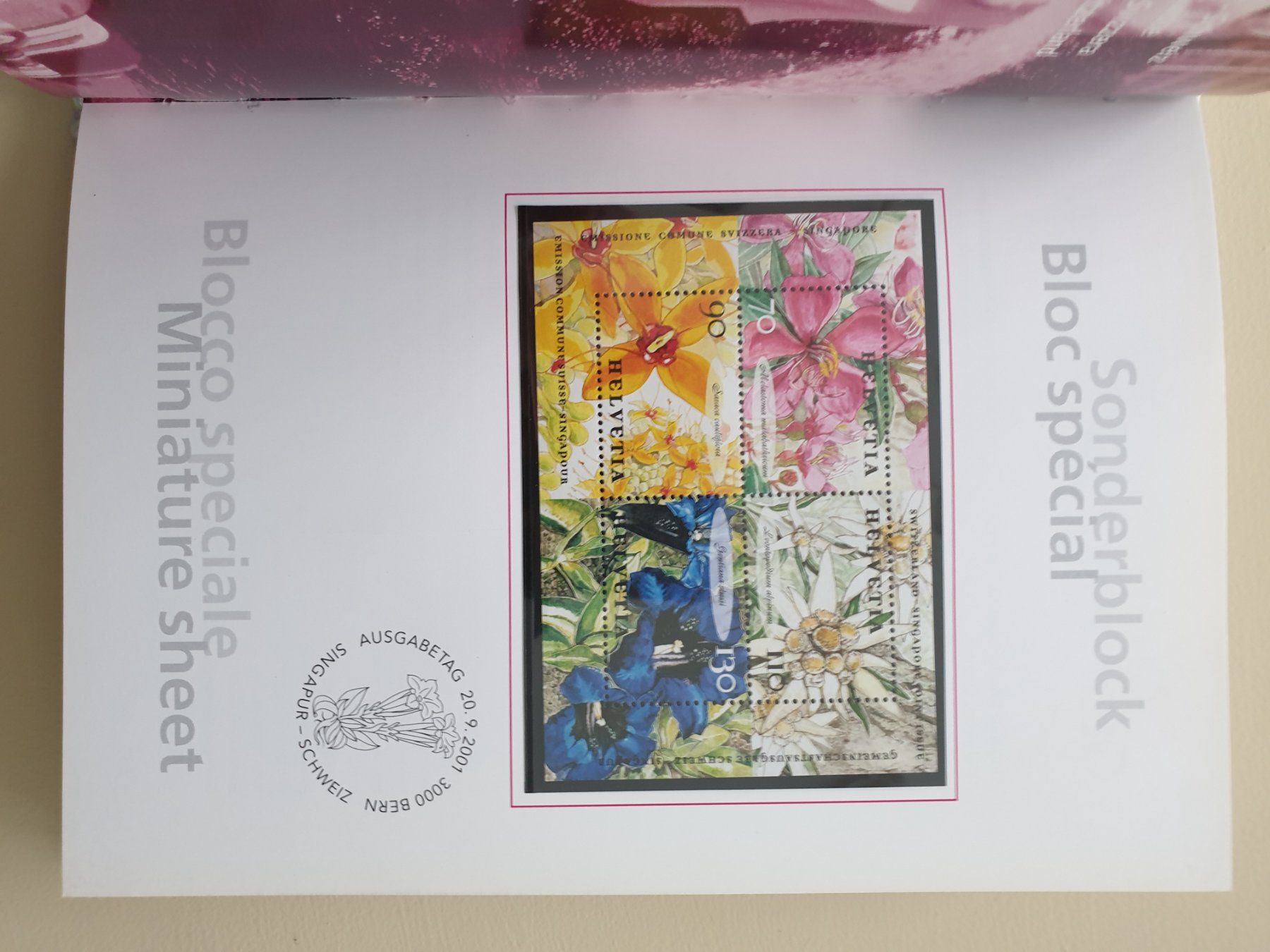 Tutti i francobolli: Jahresbuch CH Briefmarken 2001 postfrisch vollständig – Nuovo (secondo la descrizione) da Frauenfeld venduto da Kasico 6