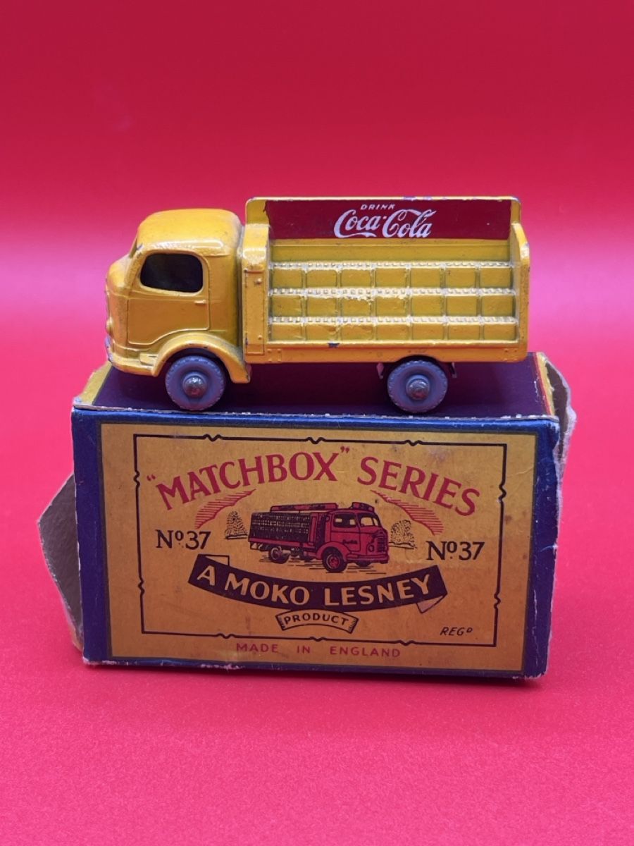 Matchbox Modellini d'auto: Matchbox Lesney Karrier Bantam No 37 Coca Cola – Usato da Root venduto da 156500
