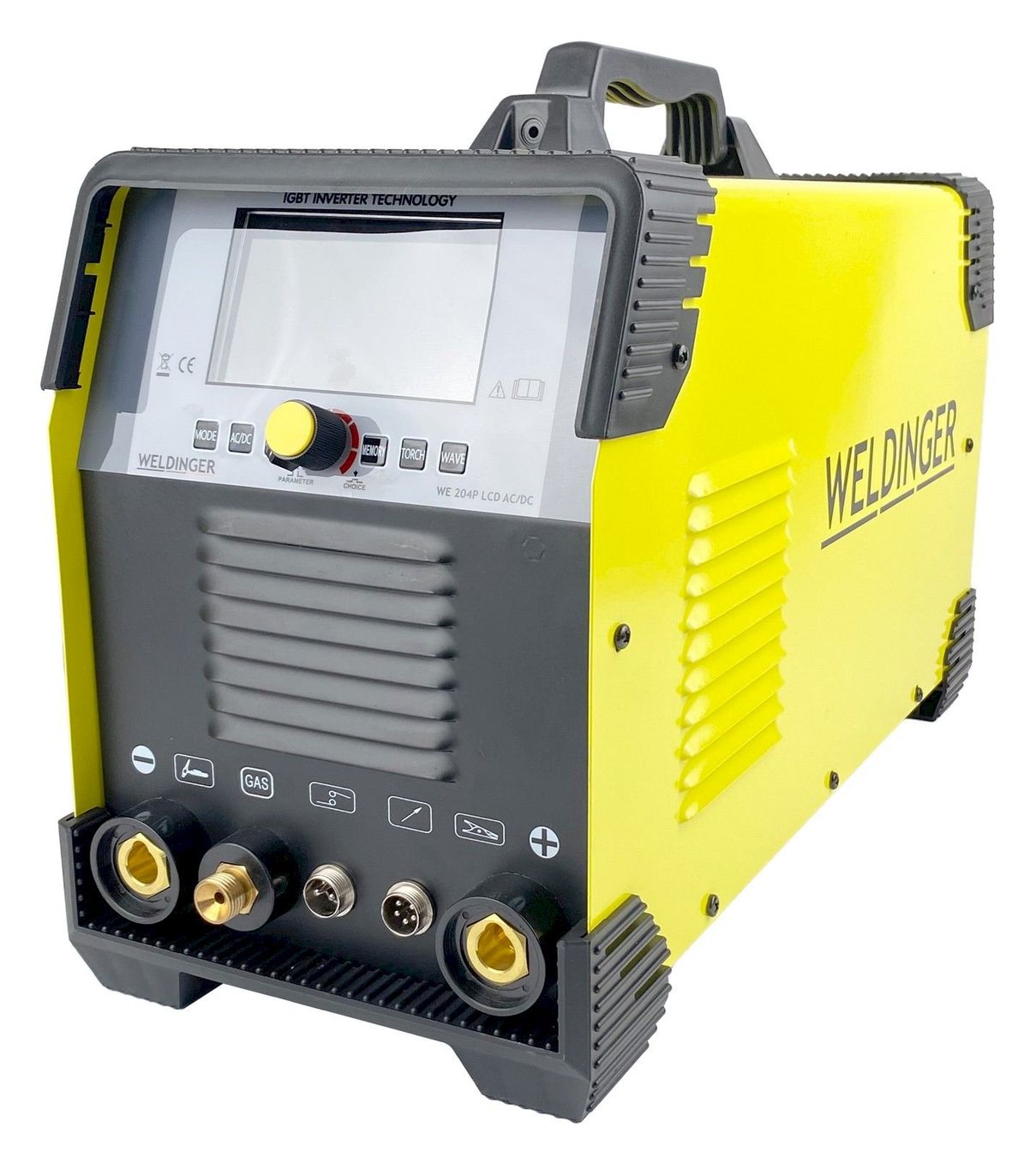 Saldatori: WELDINGER WE 204P AC/DC LCD WIG-Inverter – Nuovo e nell'imballaggio originale da Bottighofen venduto da zaap 2