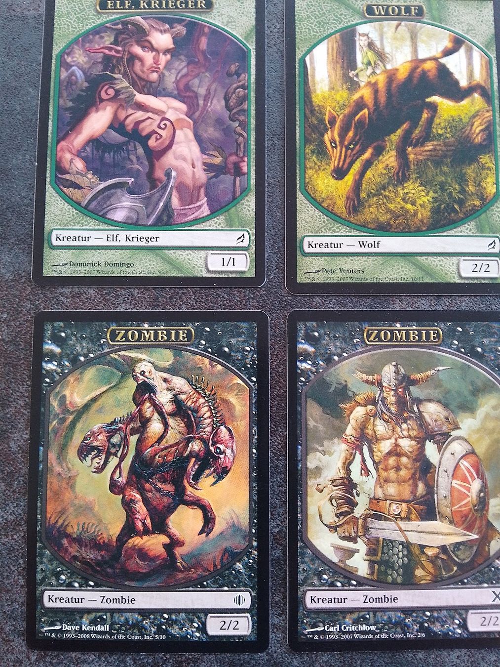Magic The Gathering Carte collezionabili: Magic the Gathering Token Lorwyn usw. 9 Stück – Usato da Wohlen AG venduto da salamanderspielwaren 4