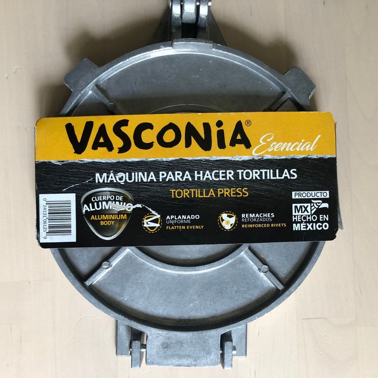 Presse à Tortillas En Bambou - 25 Cm - Pour Tortillas, Burritos, Tacos Maison - 6