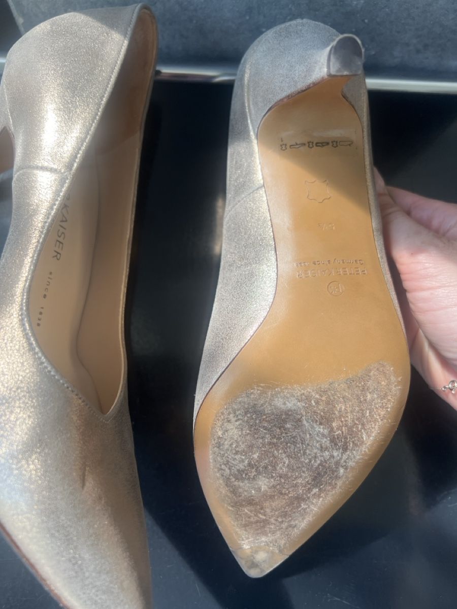 Damenschuhe: Damen Pumps goldfarben Peter Kaiser  – Gebraucht aus Thun von mause_baer13 3