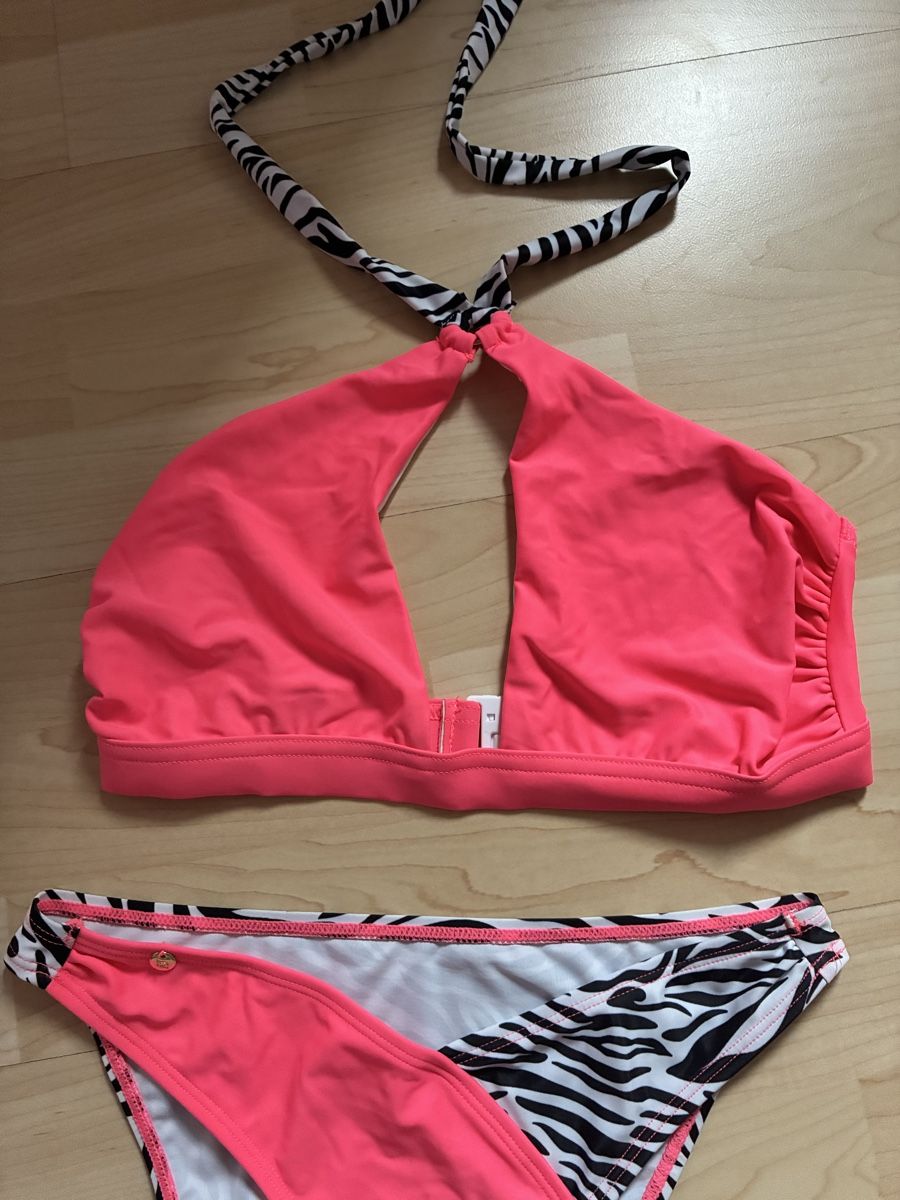 Costumi da bagno & Bikini: Sommerlicher Bikini, Pink/Zebra, Grösse S - Hingucker! – Nuovo e nell'imballaggio originale da Haag (Rheintal) venduto da 2026Top 2