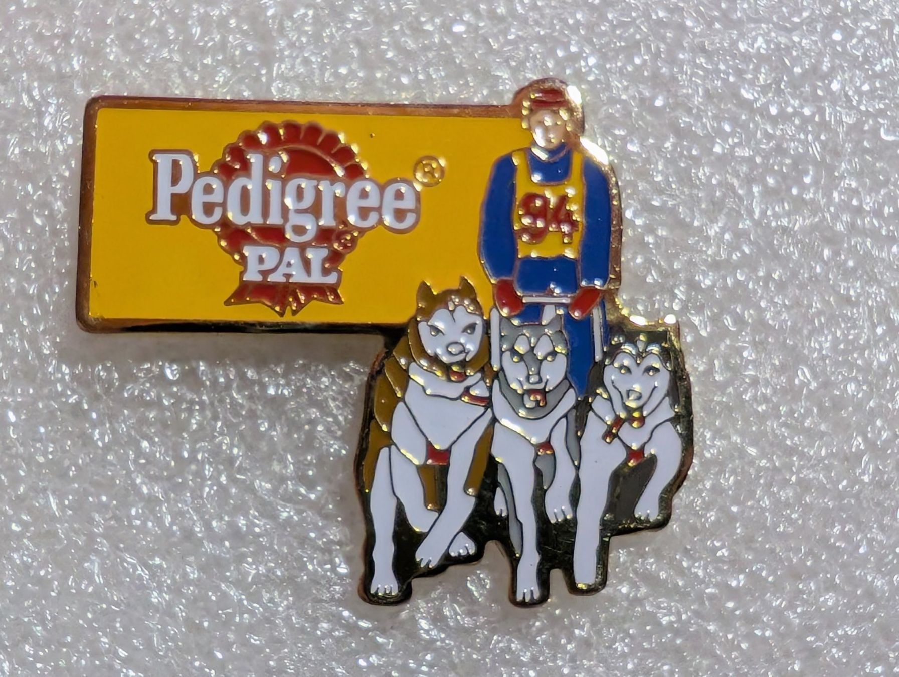 Placchette & Badge: Ansteckpin 248: Pedigree Pal – Usato da Oppligen venduto da Pin-Fall-Shop