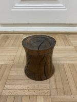 Formschöne Holz Dose gedrechselt vintage Design Holzdose