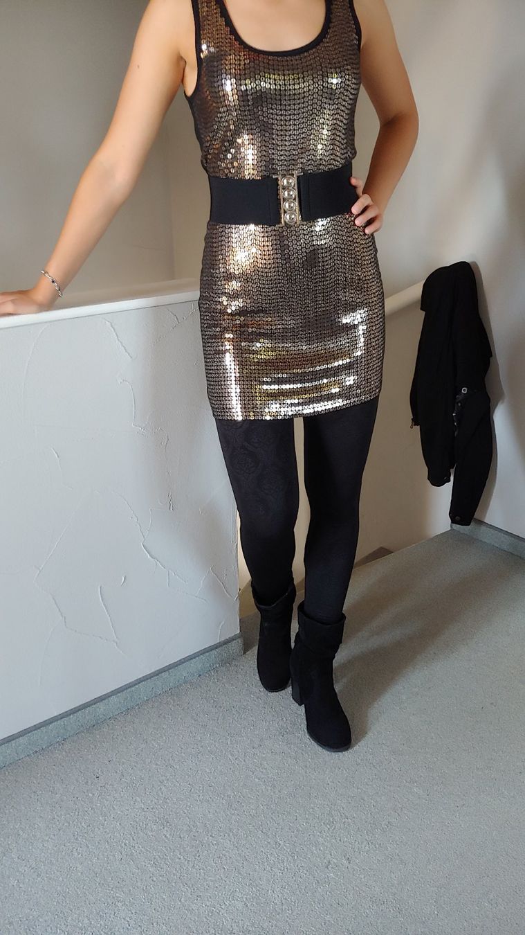 Kleider: Party/Geburtstag? Kleid/Longtop Set Gr.S/36 – Gebraucht aus Steinmaur von Daka36 4