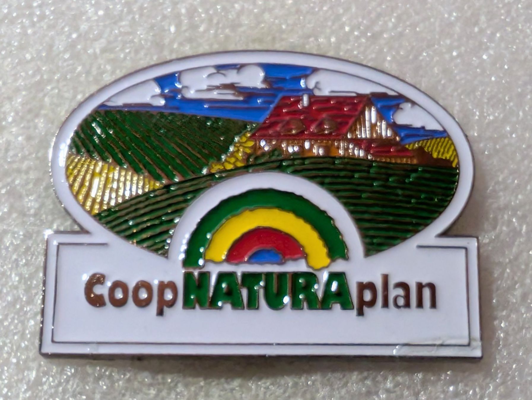 Placchette & Badge: Ansteckpin 29: Coop Natura Plan – Usato da Oppligen venduto da Pin-Fall-Shop