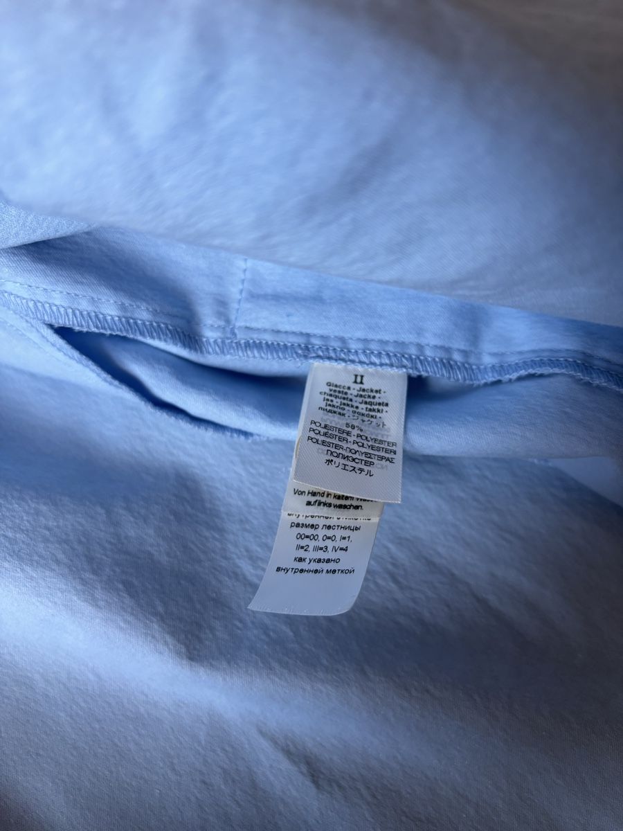 Forte Forte Giacche: FORTE FORTE Jacke Bluse Hellblau Gr. 2 (S/M) – Nuovo (secondo la descrizione) da Ottoberg venduto da toomanydresses 6
