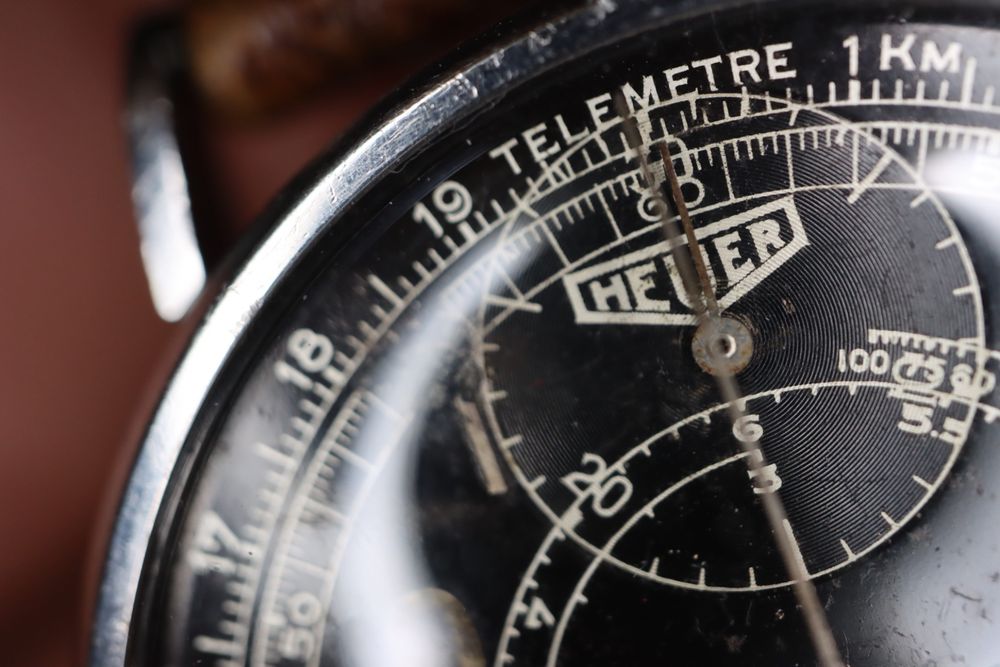 Tige De Balancier Pour Montre VENUS, Calibre 170 Chrono 12 1/2 - Pièce D'occasion