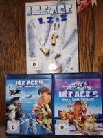 Ice Age 1 bis 3 als DvD und teil 4 und 5 Blu ray