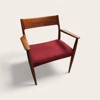 Arne H. Olsen Teak Armchair Danish 60s