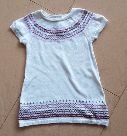 Überziehkleid kurzarm für Mädchen Grösse 86 von H&M