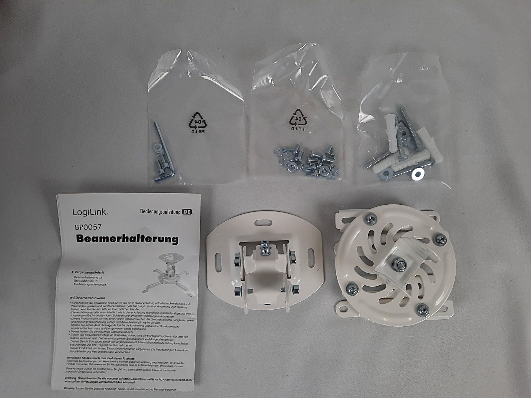 Supporti a parete: LOGILINK Beamerhalterung – Nuovo (secondo la descrizione) da Beinwil am See venduto da Restwert_Beinwil 2