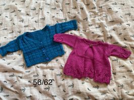Wolljäckli selbstgestrickt 56/62