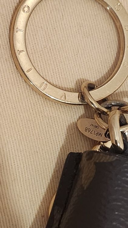 Louis Vuitton Charm Anhänger aus high quality Monogram Canvas mit Box