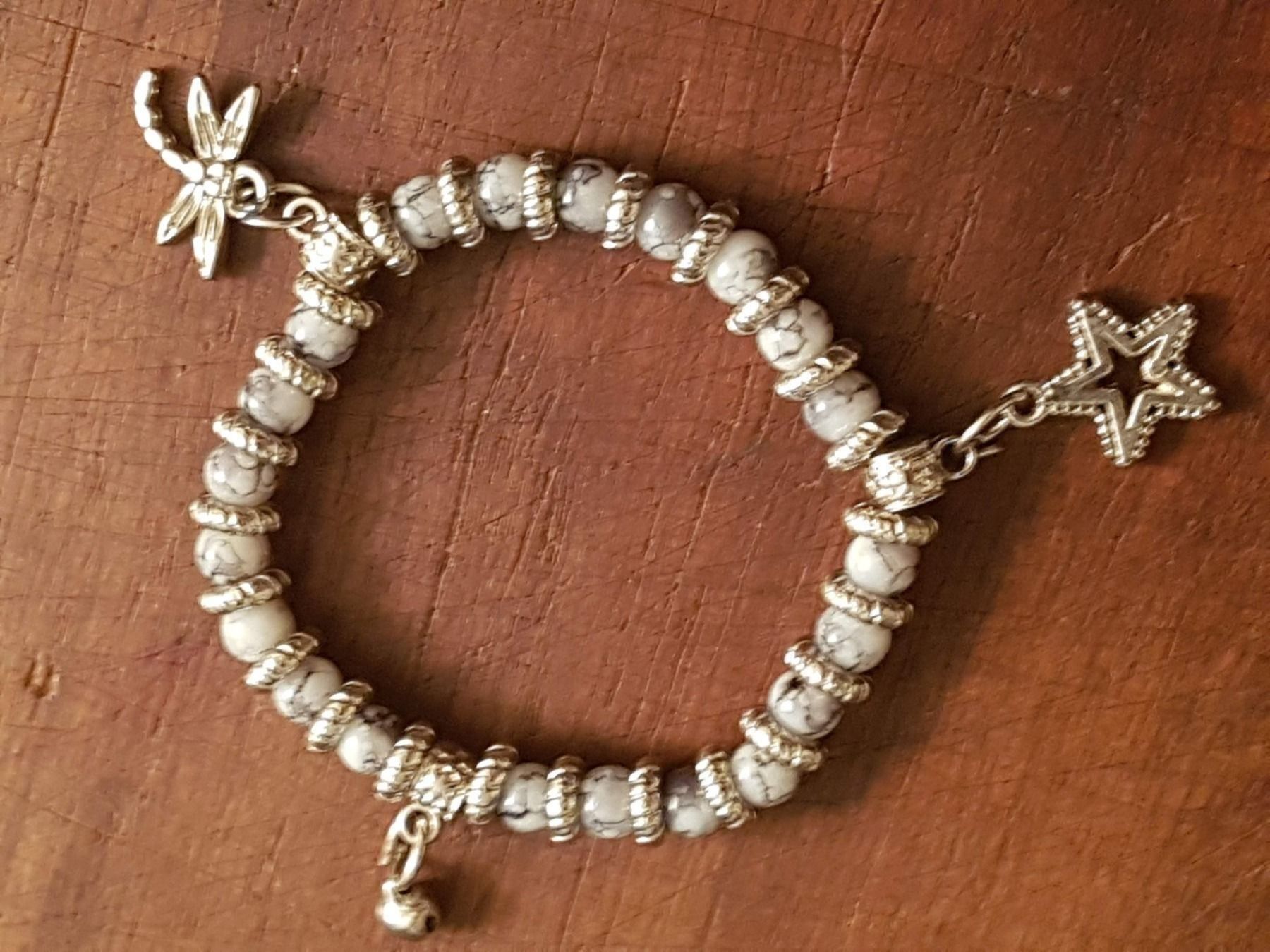 Armbänder & -reifen: Armband grau silberf. maritim Strand – Neu (gemäss Beschreibung) aus Ettingen von Maranathatalitha