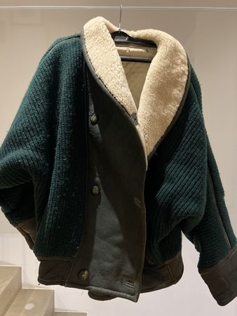 Vintage Winterjacke mit Innenfutter, Gr. M, Top Zustand!
