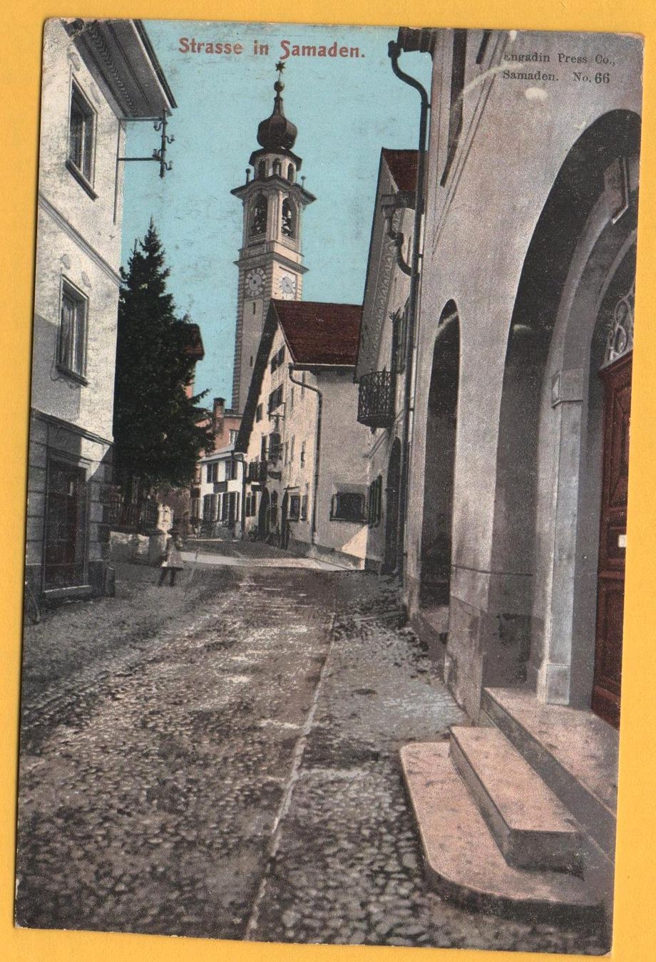 Cartes postales: Strasse in SAMADEN – D'occasion à Jona par philajona