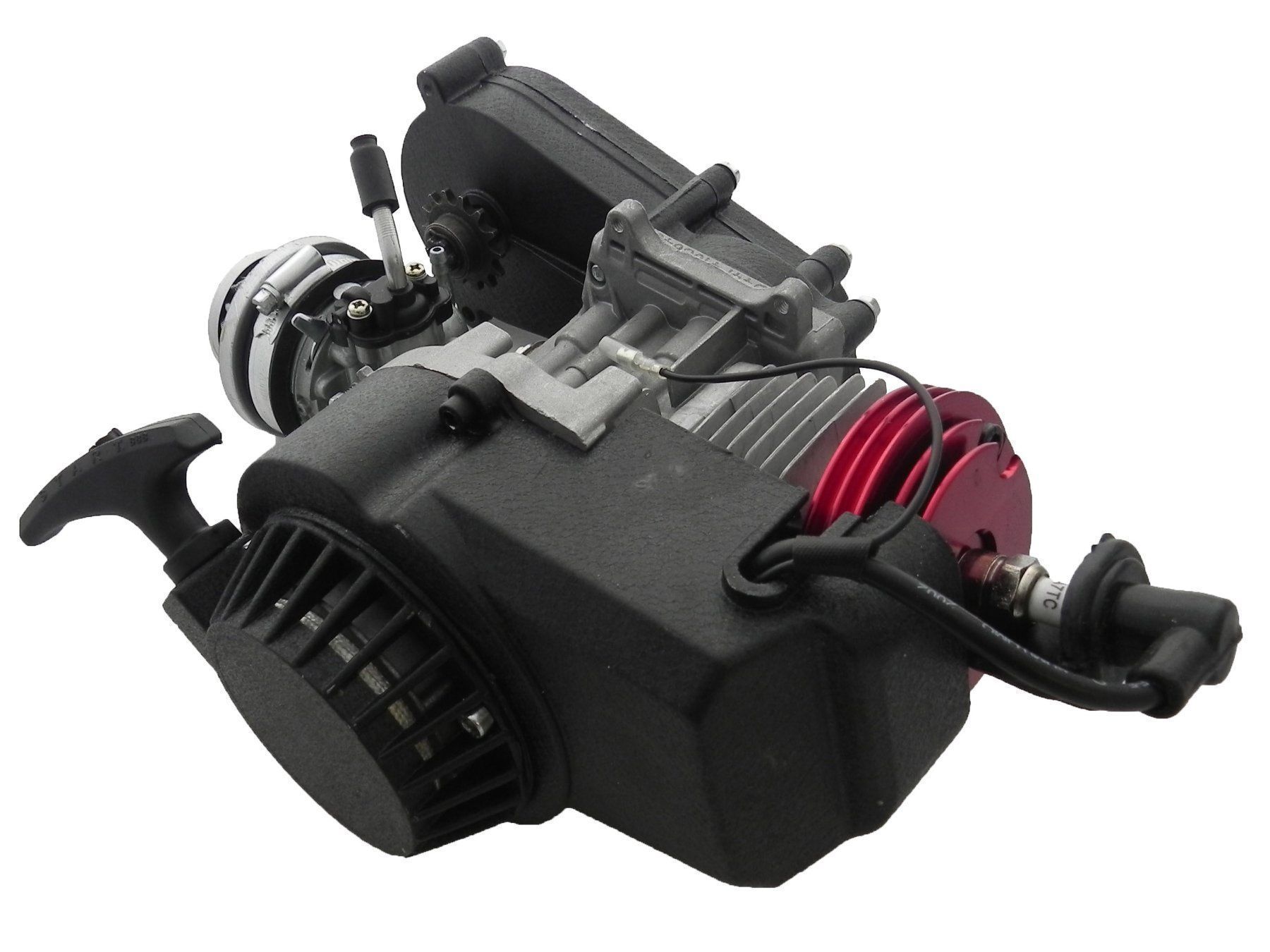 Mini Bike: TUNING Rennmotor (mit Getriebe) - Rot – Nuovo e nell'imballaggio originale da Zuchwil venduto da Funsportshop