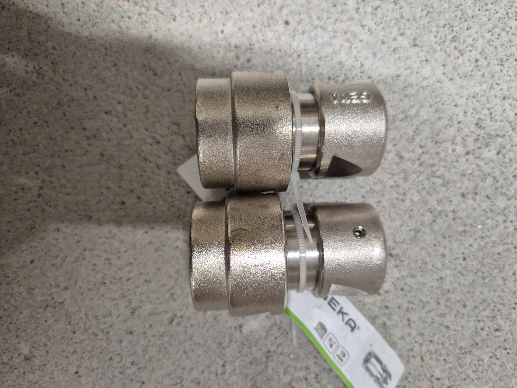 Rubinetteria: 2x GEKA 3/4 19mm – Usato da Lütisburg- Station venduto da ibanez11
