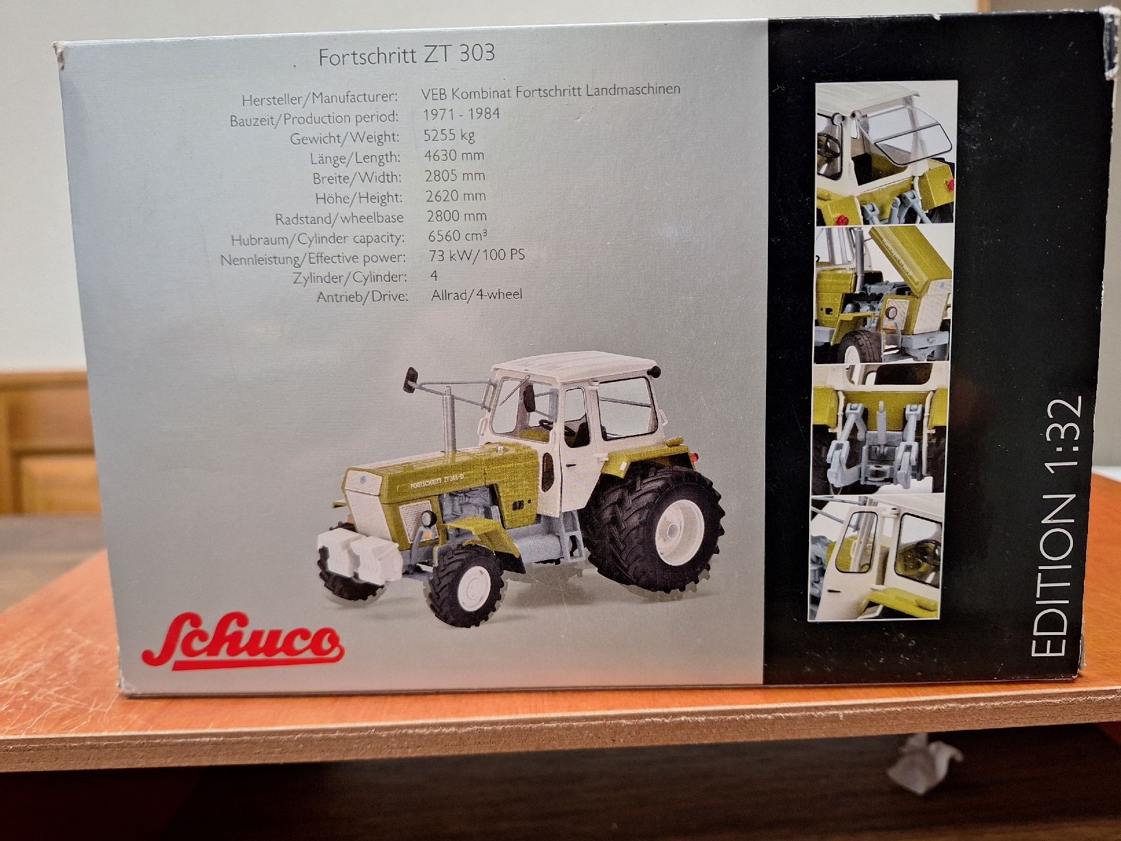 Schuco Kit di modellismo & Modellini statici: Schuco Fortschritt ZT 303 – Nuovo e nell'imballaggio originale da Laupersdorf venduto da walmeister62